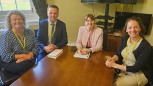 IAAT Meet with Minister Caoimhe Archibald